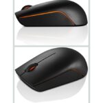 Lenovo 300 Wireless Compact Mouse - 2.40GHz / Black - Image 2