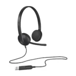 Logitech H340 USB Headset Noise Canceling Microphone